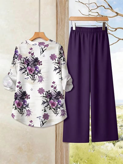 Vacation Breeze Printed Co-Ord Set for Women