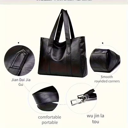 Urban Carry Large Capacity Shoulder Tote Bag