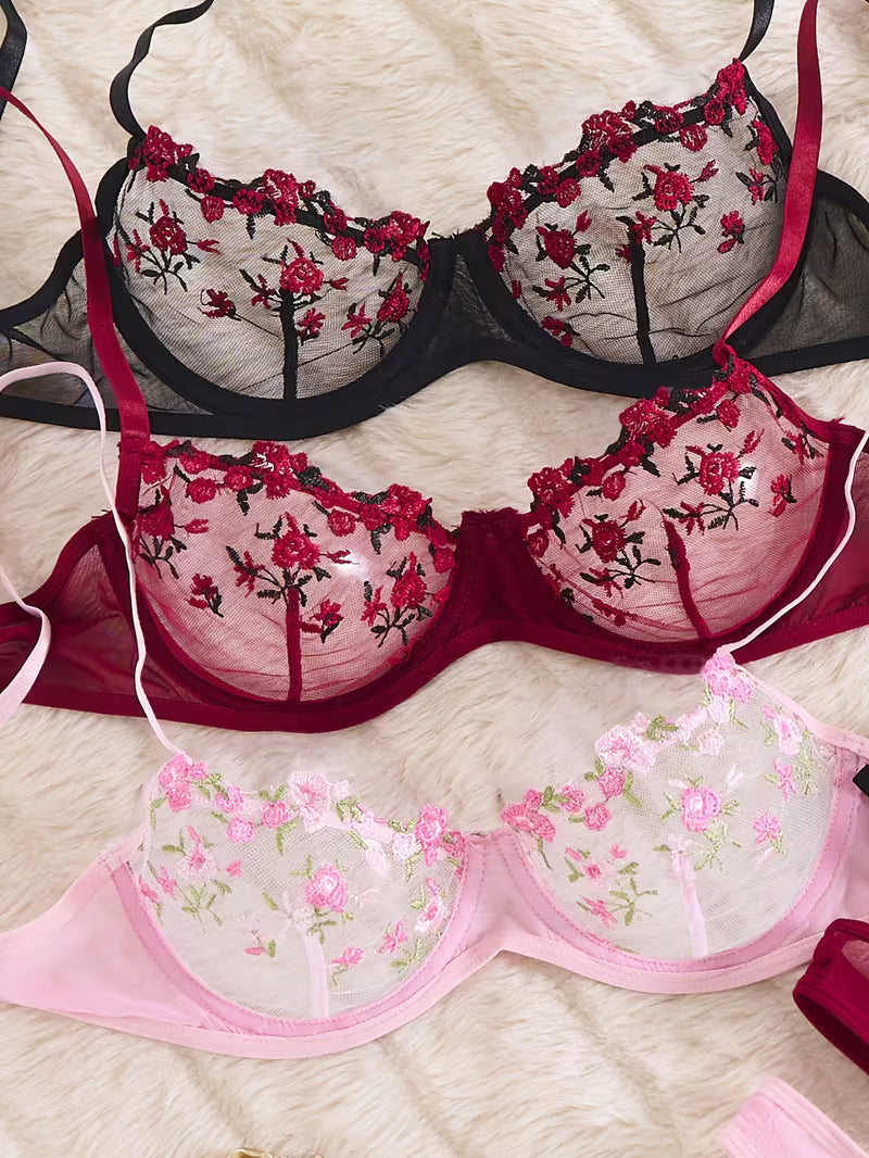 3 Sets Of Bra & Panties