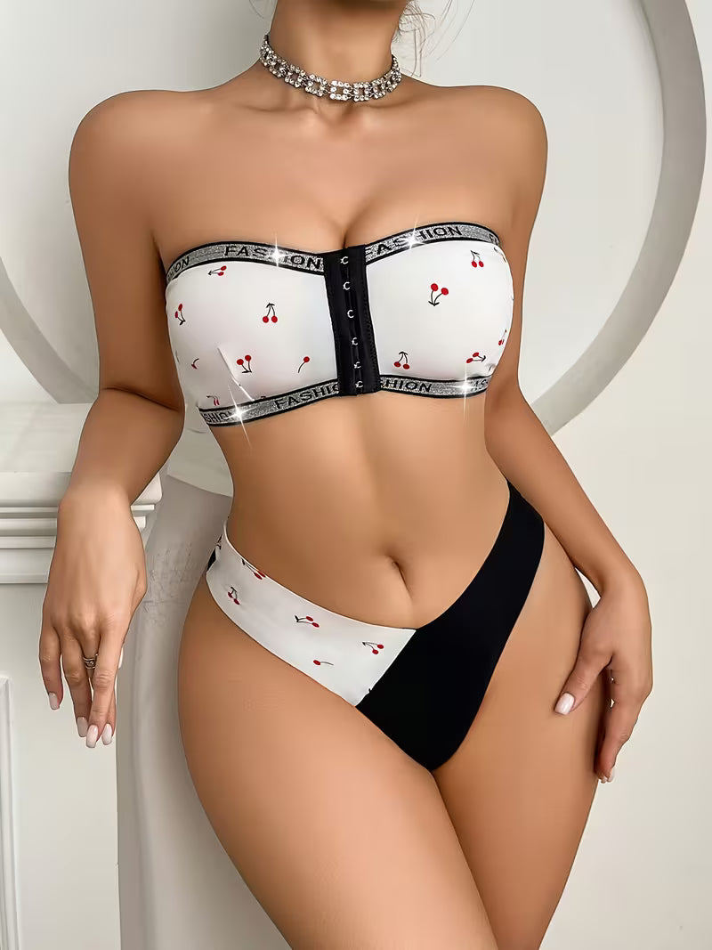 Pack of 6 Women's Bra & Panty Set – Soft Comfortable Everyday Lingerie Combo