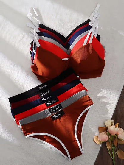 Ultra Breathable Comfort Bra Set
