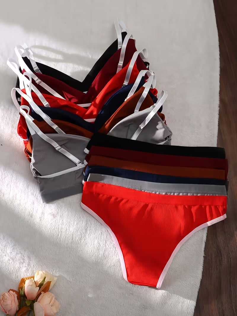Ultra Breathable Comfort Bra Set