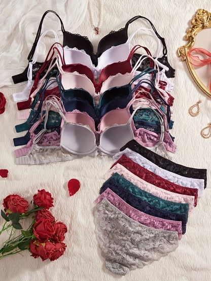 Ultra Breathable Comfort Bra Set