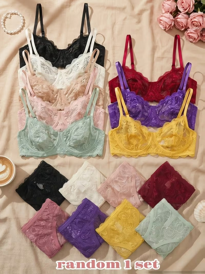 Ultra Breathable Comfort Bra Set
