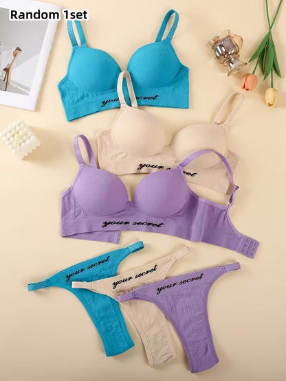 Ultra Breathable Comfort Bra Set