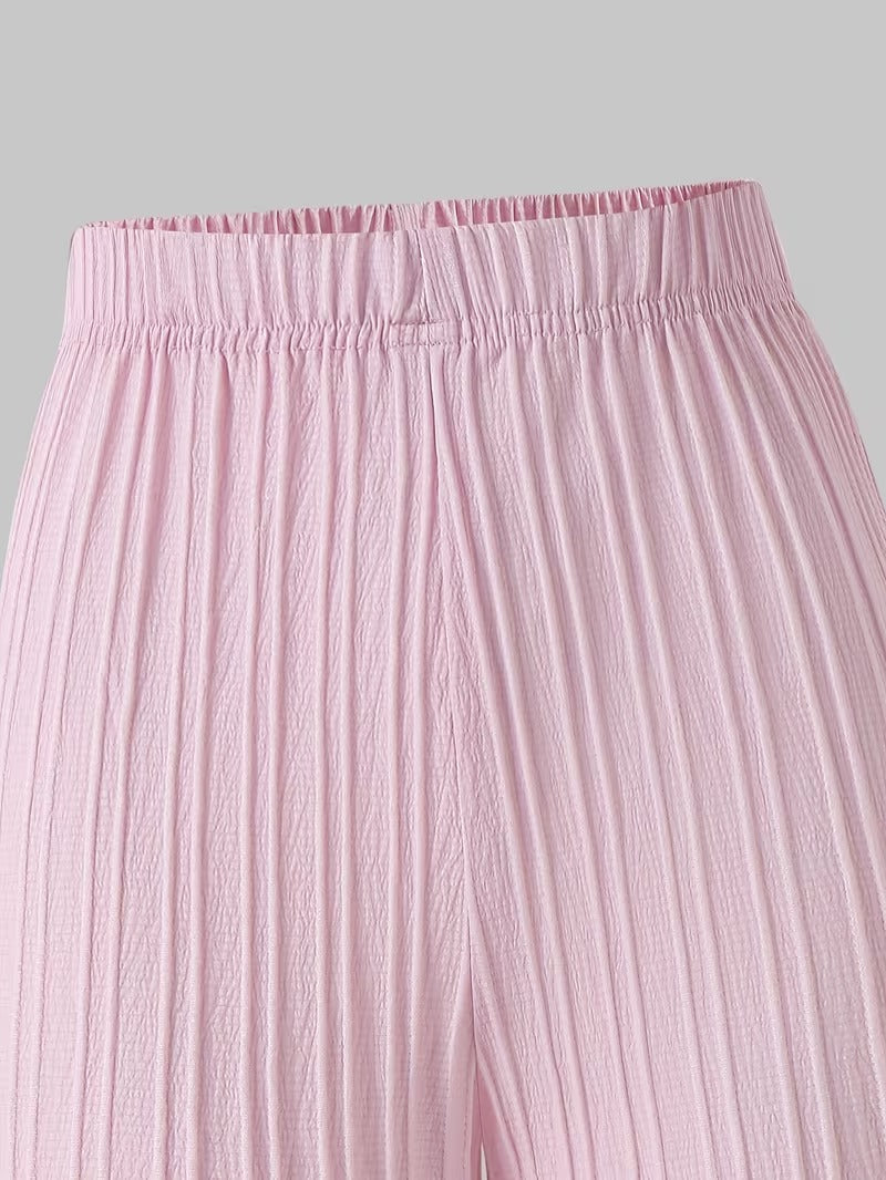 Trendy Girls Bow Tie Co-Ord Set