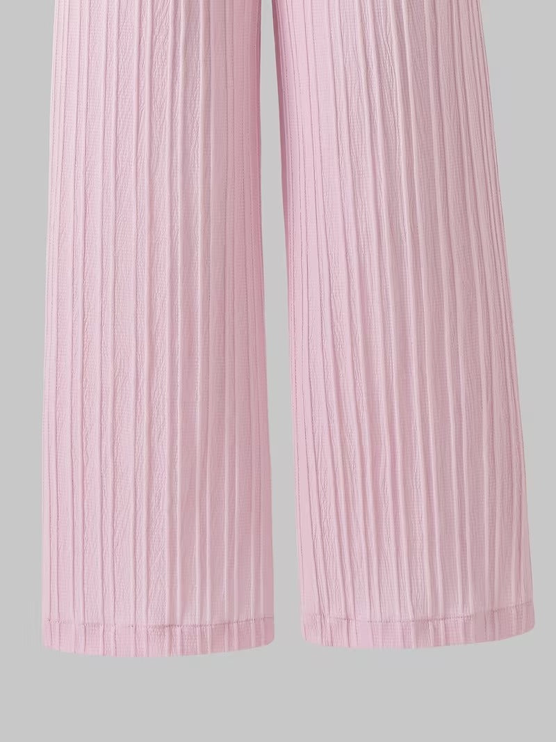 Trendy Girls Bow Tie Co-Ord Set