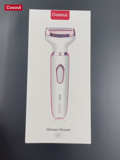 4-in-1 women grooming trimmer / facial hair remover kit