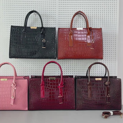 Signature Elegance 3-Piece Women’s Handbag Set